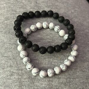 Volcanic Lava Rock and White Howlike